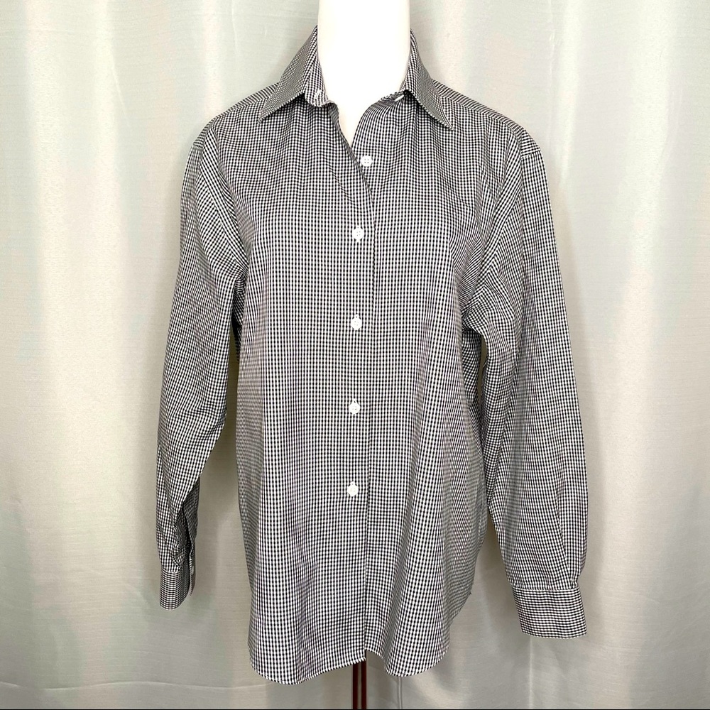 Talbots Wrinkle Resistant Gingham Button Down - image 1